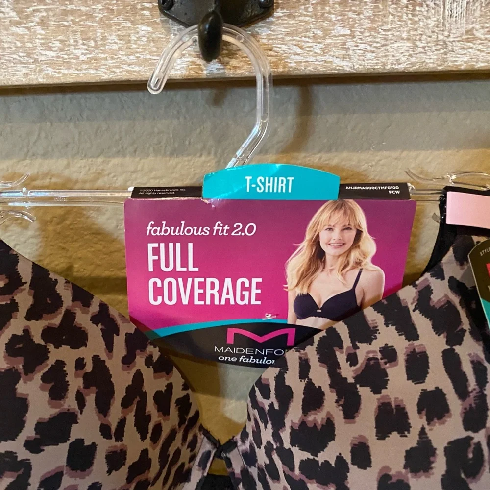 💥 SALE NWT Fabulous Fit T-Shirt Bra in Leopard - Picture 5 of 6